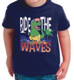 Ride the Waves Kids T-Shirt